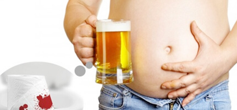 Ảnh hưởng của  rượu bia đến các cơ quan trong hệ thống tiêu hóa